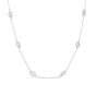 Oval Diamond By The Yard Necklace