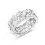 Robert Procop Platinum Multi Cut Diamond Eternity Ring 125640