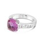 Robert Procop Pink Sapphire and Diamond Platinum Cocktail Ring 133519