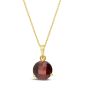 James Free Jewelers 14K Yellow Gold Garnet Pendant