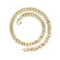 James Free 14k Yellow Gold Cuban Link 10MM Link Chain
