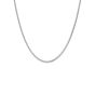 James Free 14K White Gold 1.4mm Snake Chain Necklace 18" Long