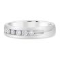 14K White Gold 1/2 Carat Channel Set Diamond Band