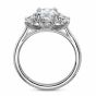 Precision Set New Aire Collection Three Stone Diamond Engagement Ring 202018W