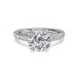 Ritani Bella Vita French Set Diamond Engagement Ring Setting