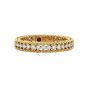 Roberto Coin Symphony Diamond Princess Ring in 18K Yellow Gold