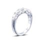 5094-014 JB Star 5 Cushion Cut Diamond Ring In Platinum