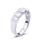 5115-001 JB Star 5 Oval Diamond Ring In Platinum 