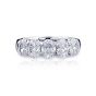 5115-001 JB Star 5 Oval Diamond Ring In Platinum 