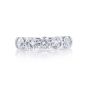 5240-006 JB Star 5 Round Diamond And Platinum Wedding Band