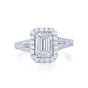 JB Star Emerald Cut Diamond Engagement Ring 5250-008