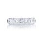 5258-001 JB Star Platinum 7 Radiant Cut Diamond Band 