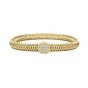 Roberto Coin Primavera Diamond Yellow Gold Station Bracelet