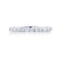 JB Star Shared Prong Platinum Wedding Band 6009-043