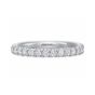 Prescision Set 18K White Gold Comfort Fit 15 Diamond Band 627328W