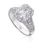 Christopher Design L'Amour Diamond Halo Engagement Ring L126-060