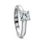Prescision Set 18K White Gold Solitaire Engagement Ring Setting 720318W