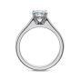 Prescision Set 18K White Gold Solitaire Engagement Ring Setting 720318W
