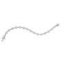 Charles Krypell Silver 17 Marquee Silver Link Bracelet
