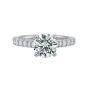 Precision Set Classic Collection 18K White Gold Diamond Semi-Mount