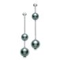 Mikimoto Black South Sea Pearls in Motion Earrings PEL644BDW