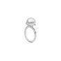 Mikimoto Twist White South Sea Pearl Ring with Diamonds PRA864NDW