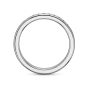 Precision Set Classic 14K White Gold 11Channel Set Diamond Band 