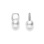 Mikimoto White South Sea Pearl Diamond Earrings PEA1052NDW