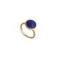 Marco Bicego Jaipur Color 18K Yellow Gold and Lapis Medium Stackable Ring AB586 LP01 Y 02