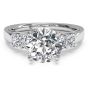 Ritani Classic Trellis Five Stone Diamond Engagement Ring