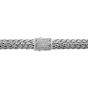 John Hardy Women's Tiga Classic Chain 8mm Chain Sterling Silver with Diamond Pave Pusher Clasp Bracelet BBP905062DI