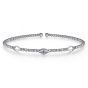 Gabriel & Co. 14K White Gold Diamond Bangle BG4421-62W4JJJ