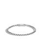 John Hardy Men's Classic Chain Sterling Silver 4mm Box Chain Pusher Clasp Bracelet BM90264