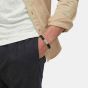 John Hardy Men's Classic Chain 10.5MM Silver and Rubber Station Bracelet