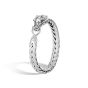 BMS65115221BSPX John Hardy Men's Sterling Silver and Blue Sapphire Legend Naga Bracelet