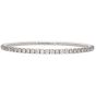 Roberto Demeglio "Extensible" 18K White Gold Stretch Diamond Tennis Bracelet.