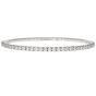Roberto Demeglio "Extensible" 18K White Gold Stretch Diamond Tennis Bracelet