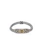 John Hardy Dot 18K Yellow Gold and Silver Station 6.5MM Bracelet 