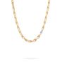 Marco Bicego Lucia 18K Yellow Gold and Diamond Medium Link Chain Necklace CB2374BYW
