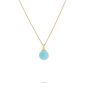Marco Bicego Africa Boules 18K Yellow Gold and Turquoise Pendant CB2493 TU Y 02