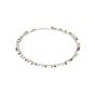Marco Bicego Paradise Collection 18K Yellow Gold Blue Topaz and Mixed Gemstone Single Strand Necklace