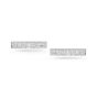 Dana Rebecca 14K White Gold Diamond Bar Stud Earrings E772
