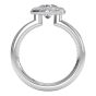 Ritani Halo Pave Diamond Engagement Ring Setting 1RZ1694BBRWG