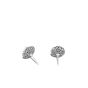 John Hardy Classic Chain Silver Stud Earring with 10MM Pearl