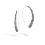 John Hardy Classic Chain Large Hoop Earrings in Sterling Silver