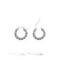 John Hardy Classic Chain Sterling Silver Small Hoop Earrings