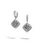 John Hardy Classic Chain Drop Earrings in Hammered Silver