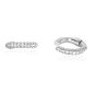 EF Collection 14k White Gold Diamond Ear Cuff (No Piercing) EF-60146S-WG