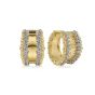 Gabriel & Co. 14K Yellow Gold Bujukan Diamond Hoop Earrings EG14873Y45JJ