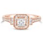 Vintage Rose Gold Engagement RIng
